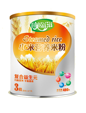 美滋滋復(fù)合益生元小米營養(yǎng)米粉