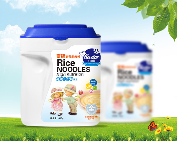 小萌星富硒營(yíng)養(yǎng)護(hù)腸配方米粉