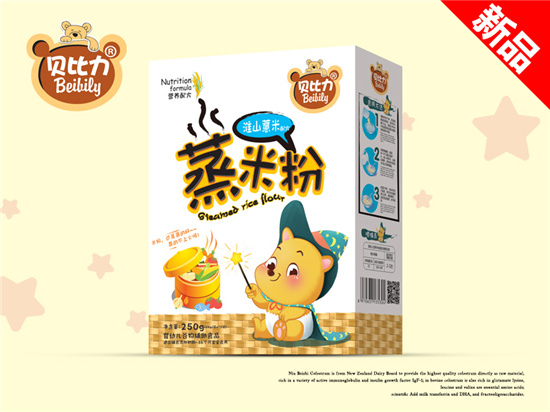 貝比力淮山薏米蒸米粉盒裝